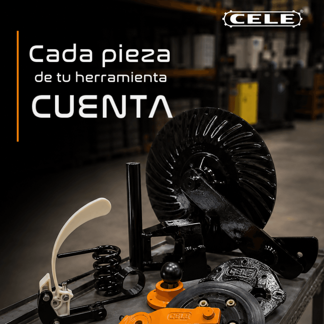 Cada pieza de tu herramienta cuenta. Porque sabemos que en el campo, cada detalle importa.